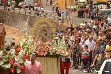 La Breña procesiona a sus patronos con la polémica de la gala Drag Queen aún latente (Foto Francisco Javier Santana)